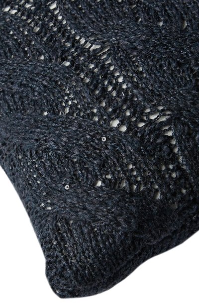 Трикотажная подушка из льна и шелка BRUNELLO CUCINELLI, арт. MLDK300001, фото 3
