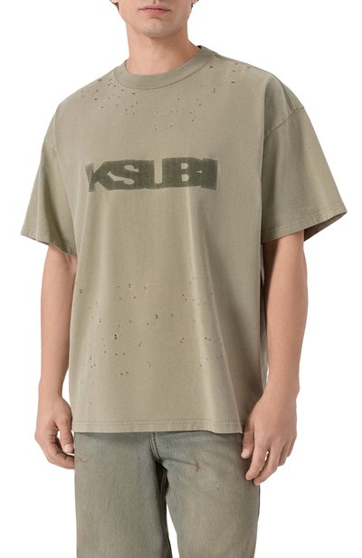 Хлопковая футболка KSUBI, арт. MPF25TE009, фото 3