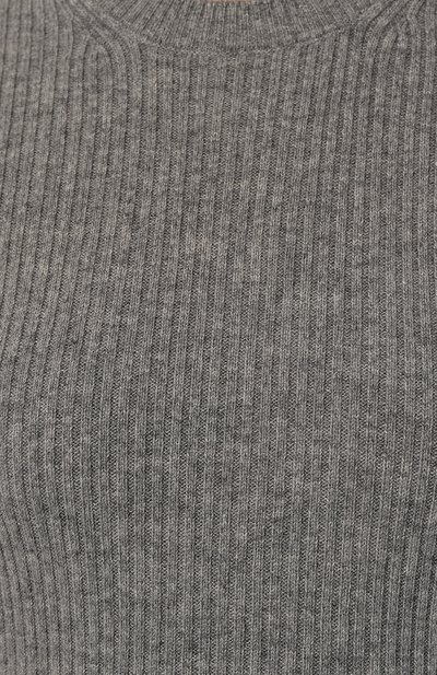 Платье из шерсти и кашемира LORENA ANTONIAZZI серого цвета по цене 82800 руб., арт. A24121AM51A/2472, фото 5 Платье из шерсти и кашемира LORENA ANTONIAZZI, арт. A24121AM51A/2472, фото 5