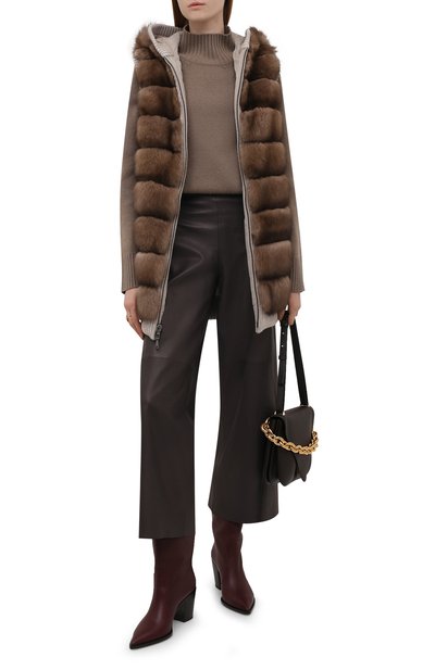 Двусторонний жилет из кашемира и меха норки FABIO GAVAZZI, арт. FG0907FD0R, фото 2