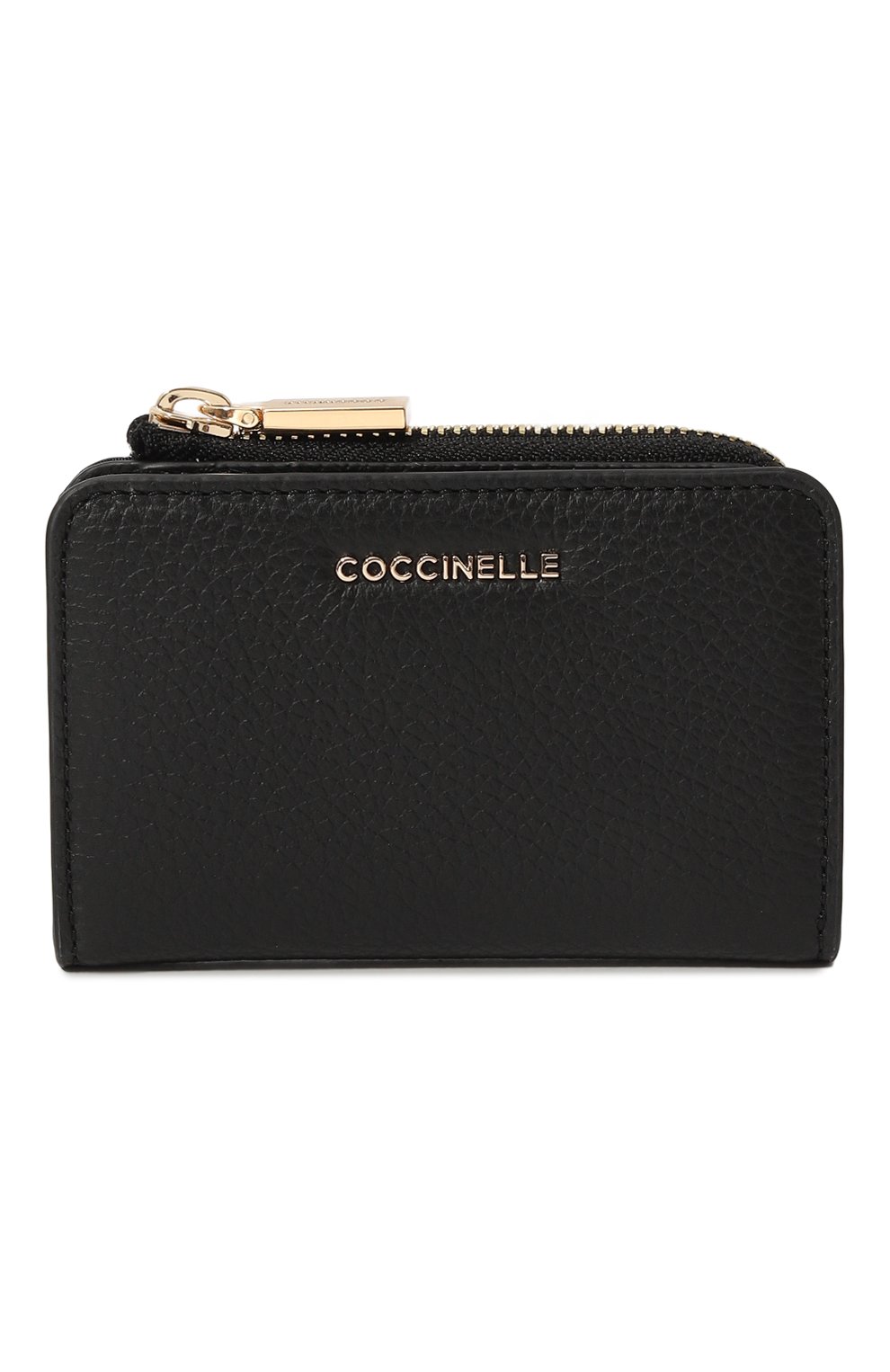 Кожаный кошелек COCCINELLE черного цвета по цене 9950 руб., арт. E2 MW5 17 01 01, фото 1 Кожаный кошелек COCCINELLE, арт. E2 MW5 17 01 01, фото 1