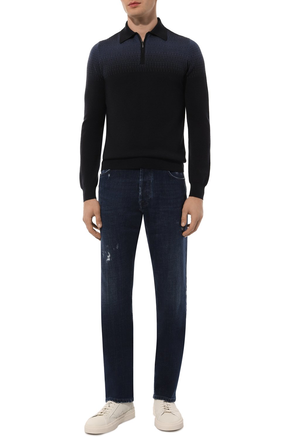 Поло из кашемира и шелка ZILLI, арт. KZP001M0230VSHA00, фото 2