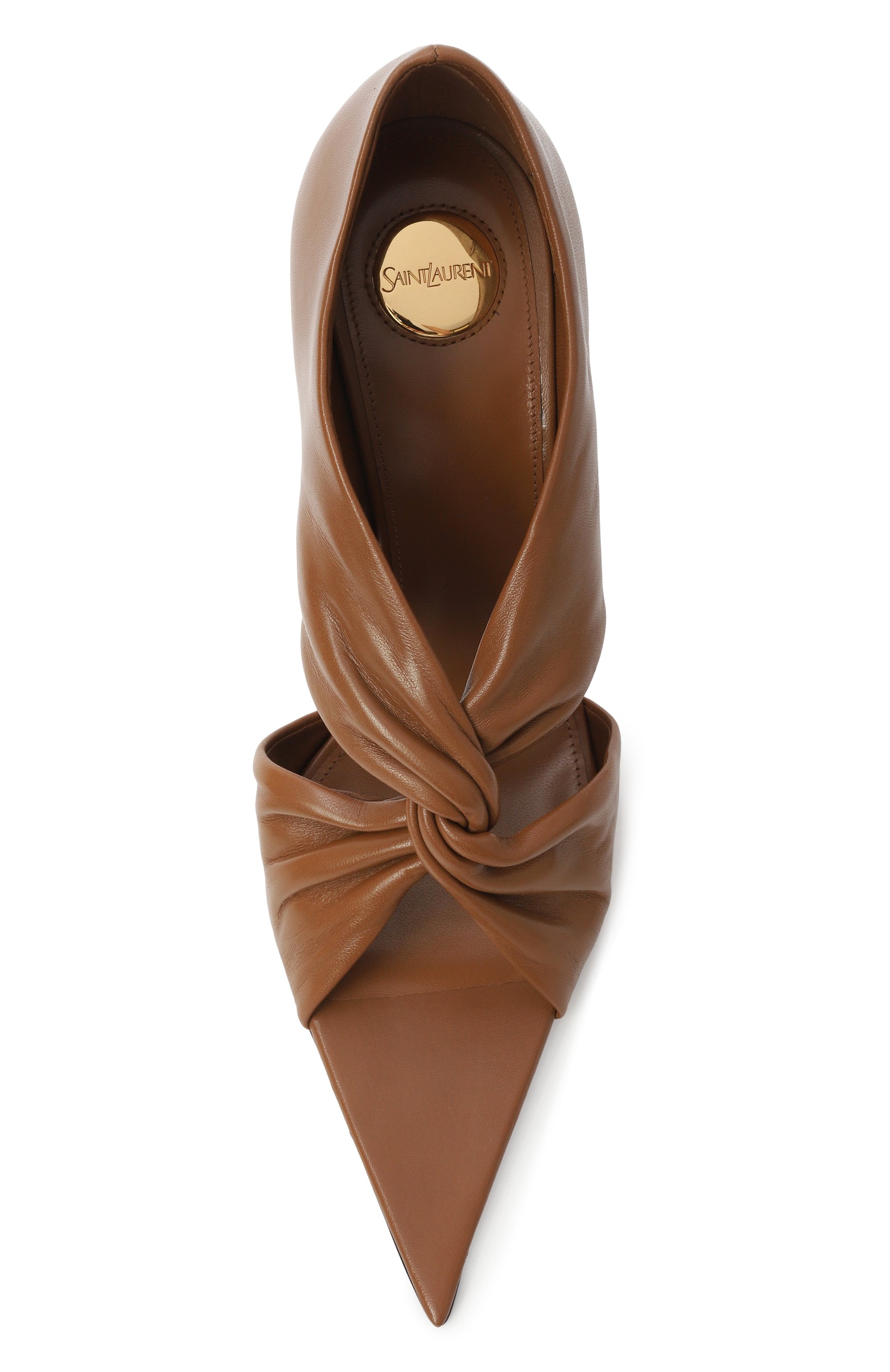 Кожаные туфли malika 110 SAINT LAURENT, арт. 827668/AADF0, фото 6