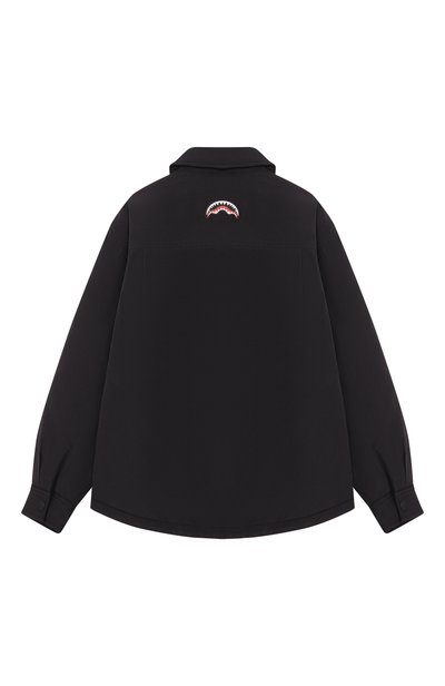 Мужская утепленная куртка-рубашка SPRAYGROUND, арт. SPY1560/G0RPEC0RE PADDED NYL0N JACKET BLK