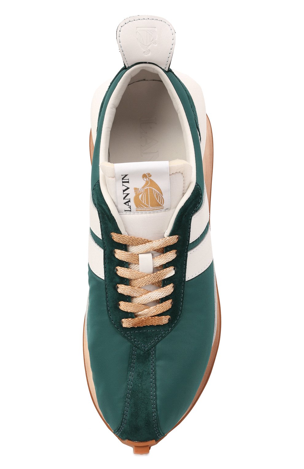 Комбинированные кроссовки bumpr LANVIN, арт. FM-SKBRUN-NYL0-A21, фото 5