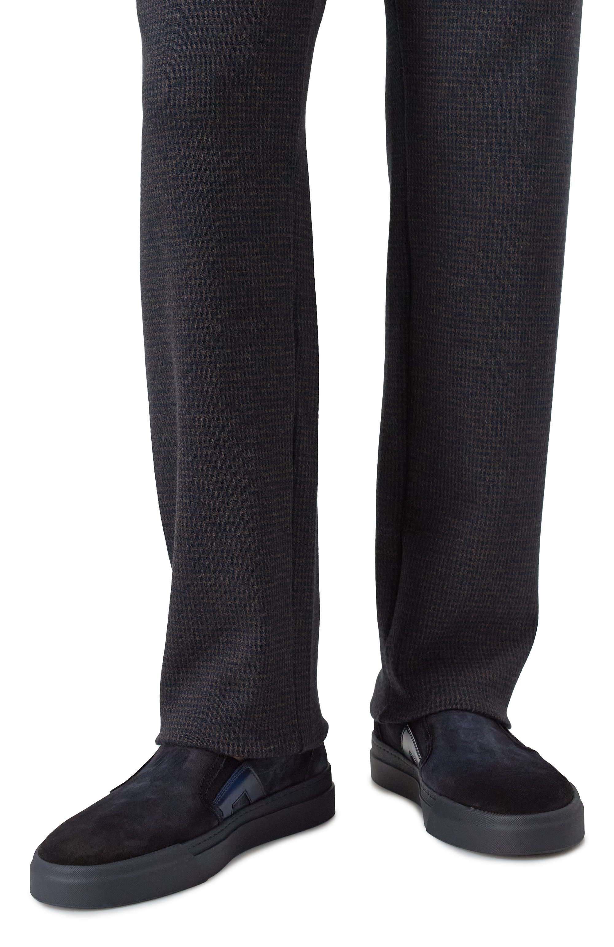 Замшевые слипоны gloria SANTONI, арт. MBGG219460CNTASY, фото 3