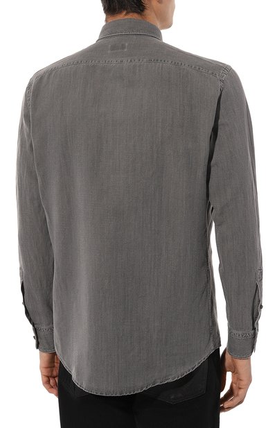 Джинсовая рубашка ZEGNA, арт. UDX12A7/SRF6, фото 4