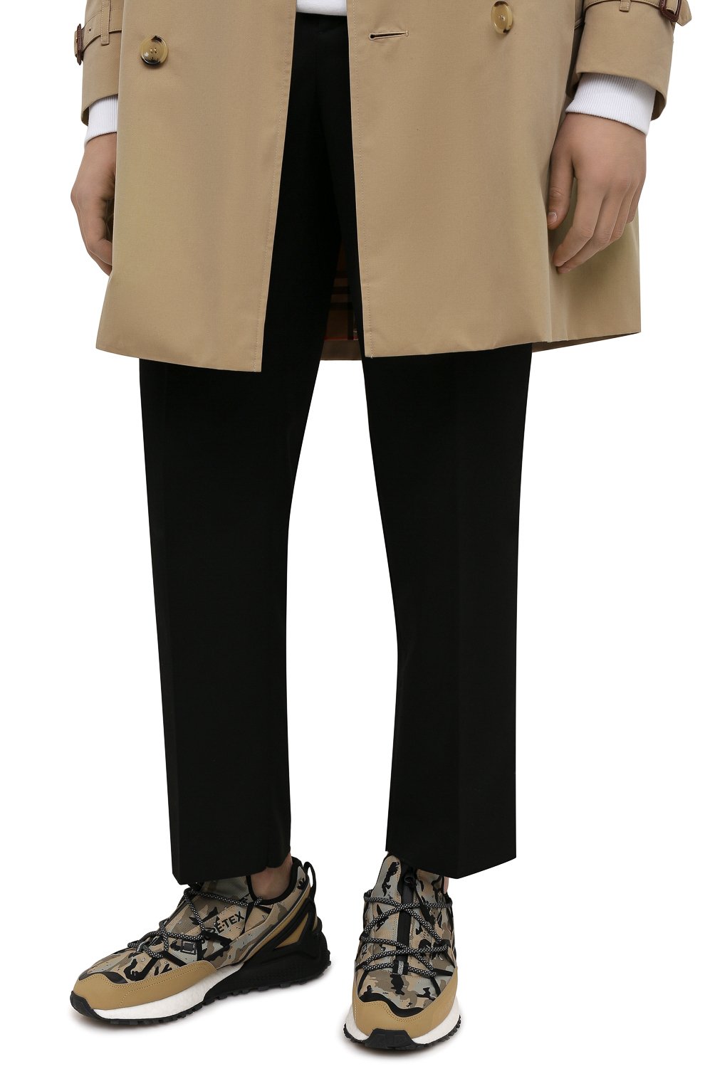 Мужские бежевые кроссовки zx 2k boost utility gore-tex ADIDAS