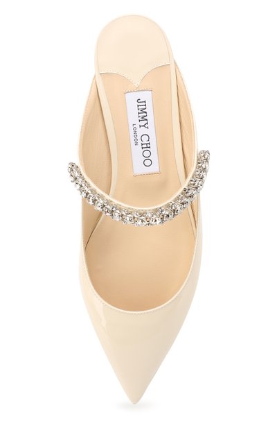 Лаковые сабо bing JIMMY CHOO, арт. BING FLAT/PAT, фото 5