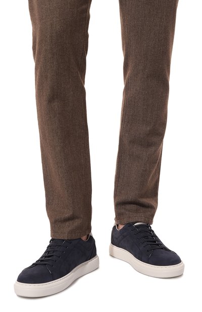 Кеды из нубука BRUNELLO CUCINELLI, арт. MZUDBTJ264, фото 3