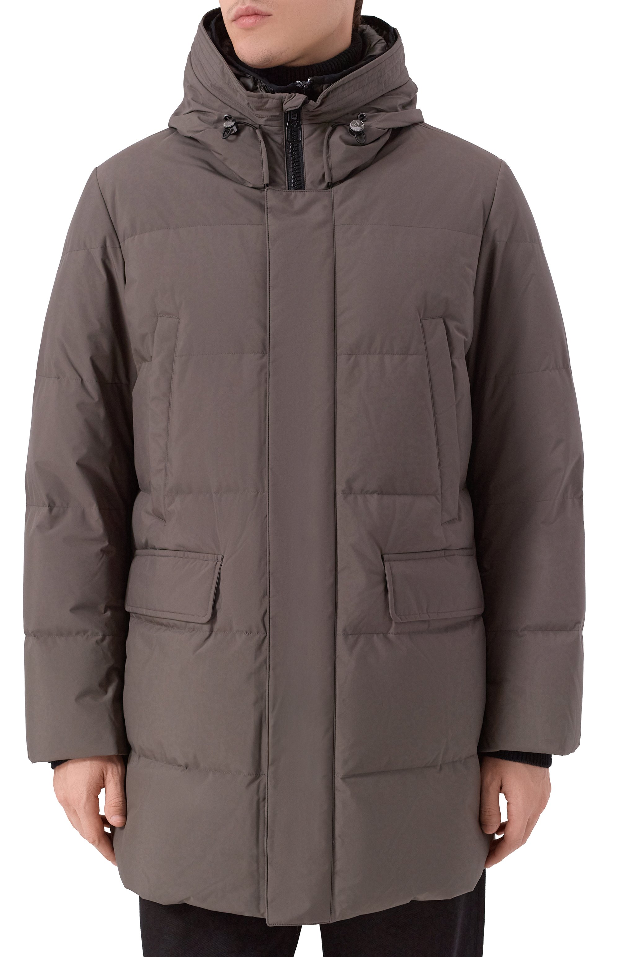 Пуховик MONTECORE коричневого цвета по цене 133500 руб., арт. F09MUCX501/161, фото 3 Пуховик MONTECORE, арт. F09MUCX501/161, фото 3