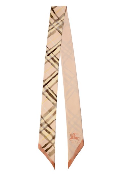 Шелковый шарф-твилли BURBERRY, арт. 8102101, фото 4