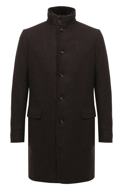 Кашемировое пальто с подкладкой из нутрии LORO PIANA, арт. FAF4118, фото 1