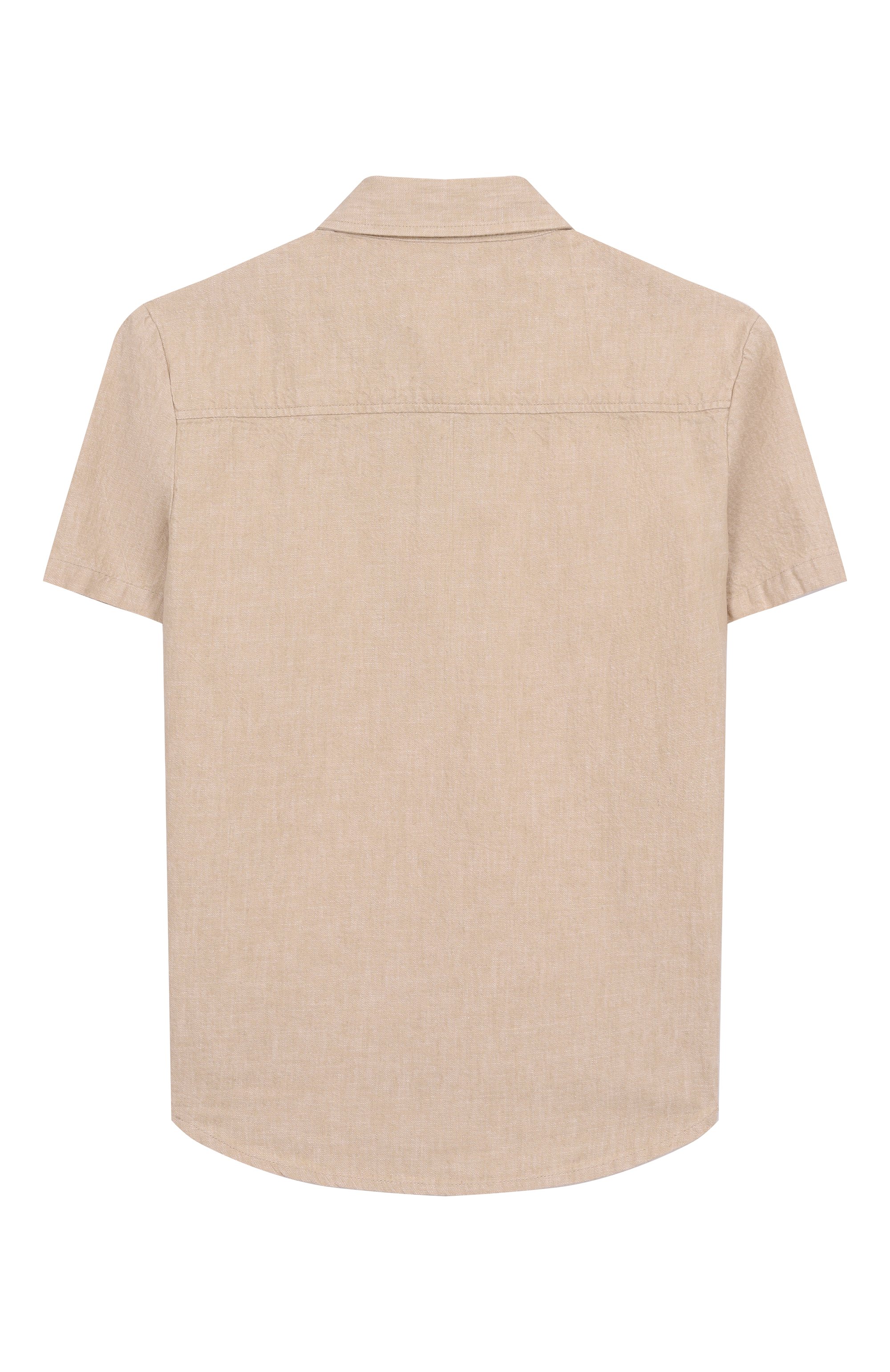 Рубашка изо льна и хлопка BOSS, арт. J52008, фото 2