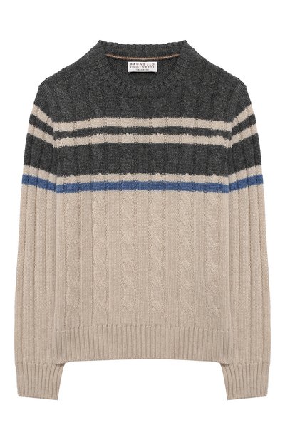 Кашемировый пуловер BRUNELLO CUCINELLI, арт. B22M71000B, фото 1