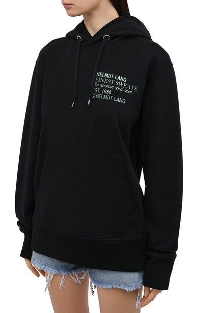 Хлопковое худи HELMUT LANG, арт. K06DW505, фото 3