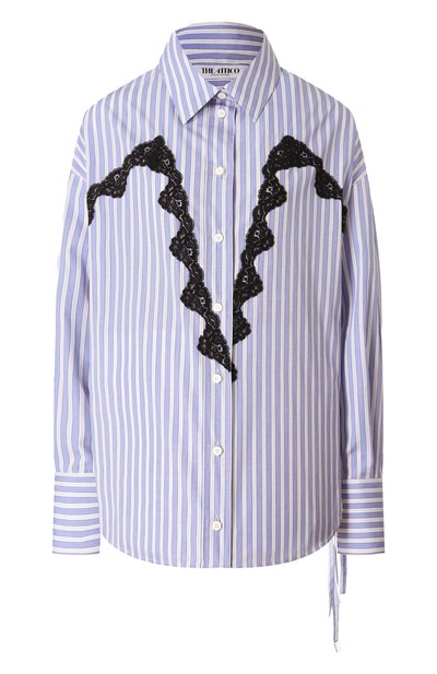 Женская хлопковая рубашка THE ATTICO, арт. 250WCH00040/CCC051AA