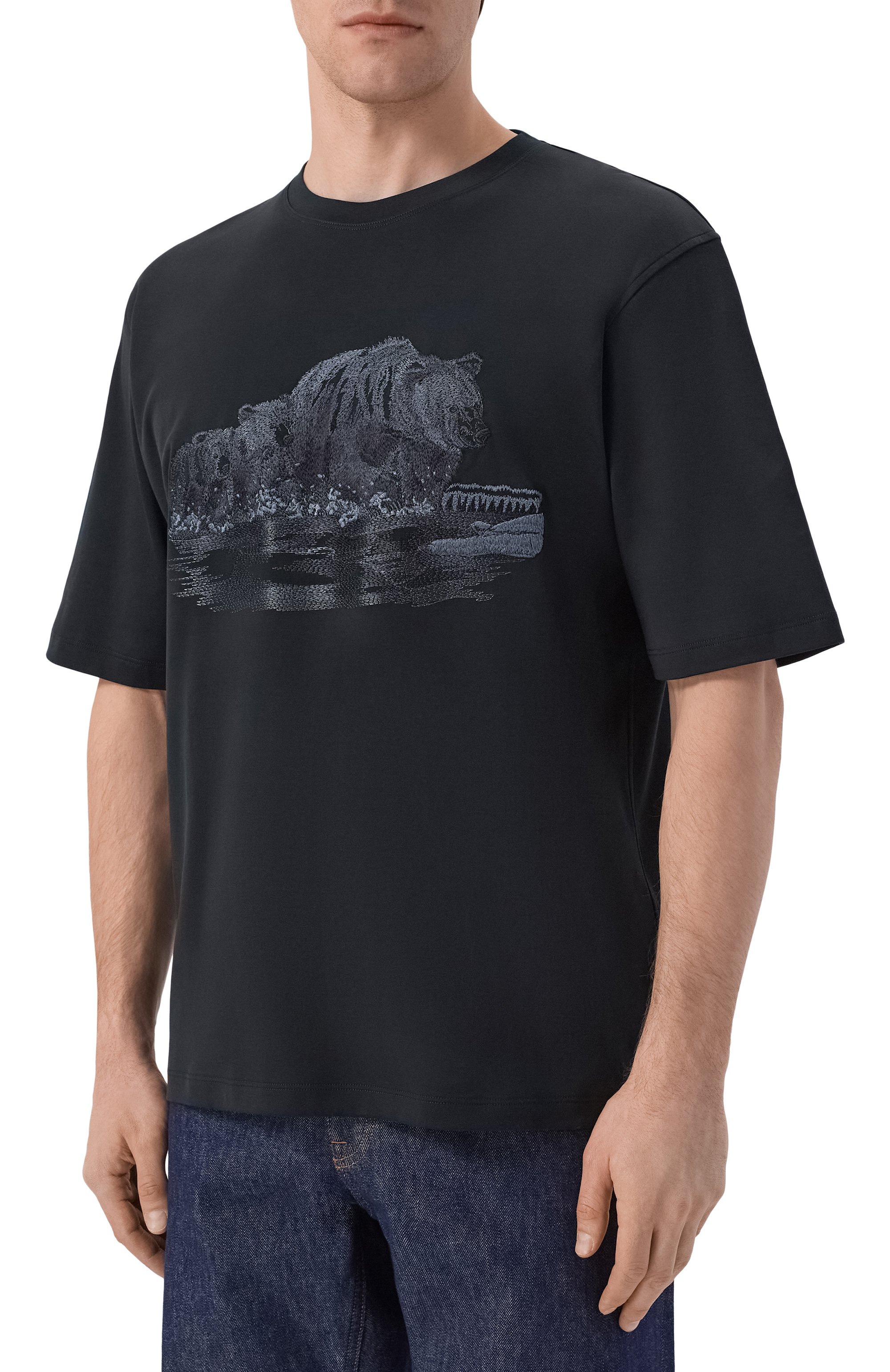 Хлопковая футболка STEFANO RICCI, арт. MNH6205350/LUXT, фото 3