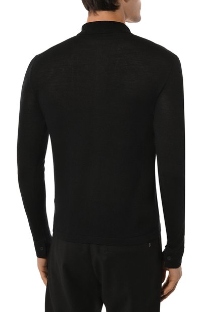 Рубашка из шерсти и шелка KITON, арт. UMM054204, фото 4