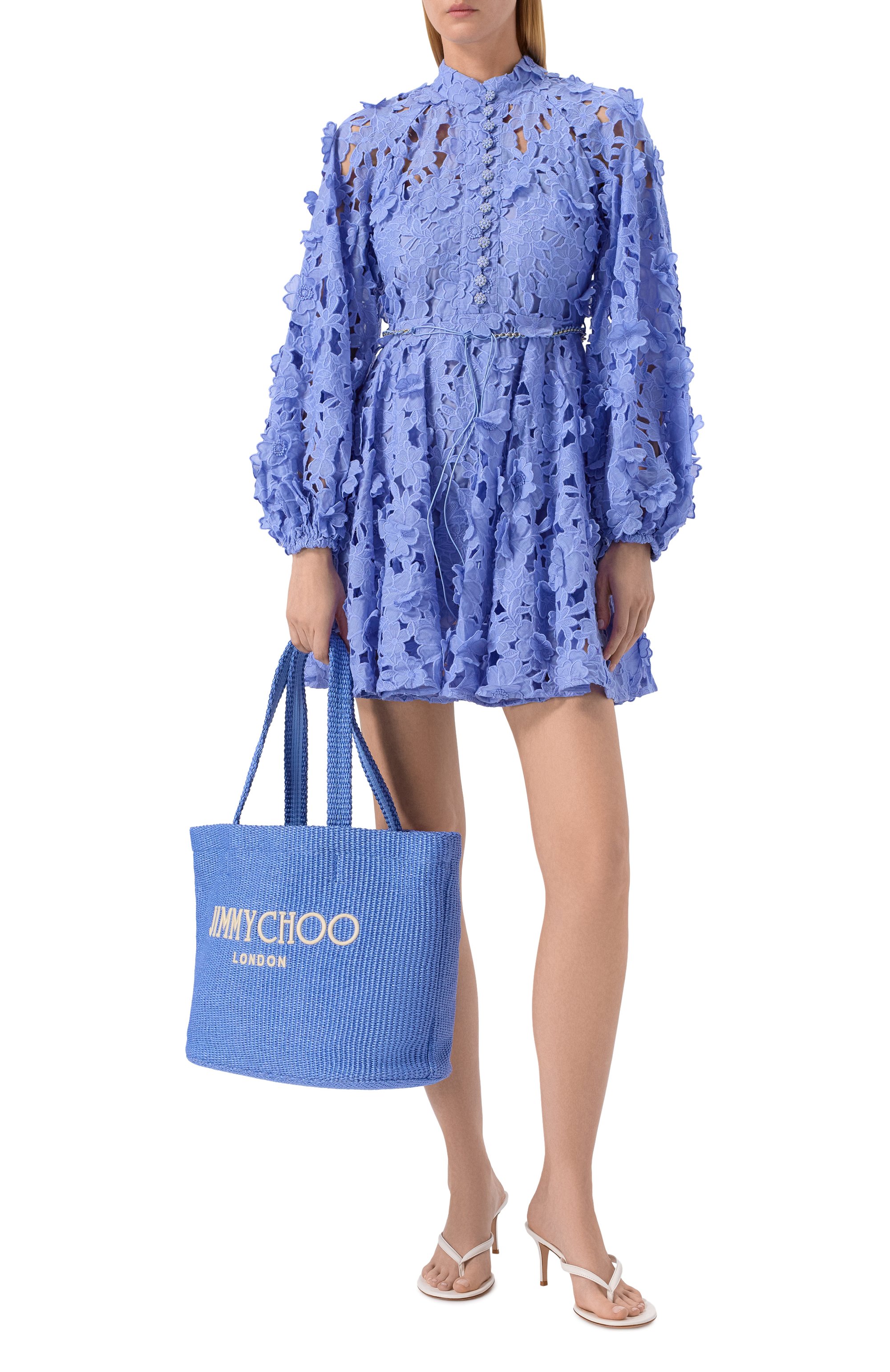 Сумка-тоут beach JIMMY CHOO, арт. BEACHT0TEEWJYN, фото 3