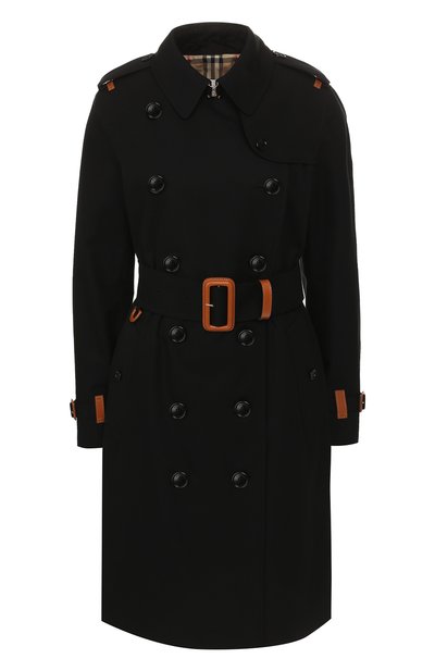 Женский хлопковый тренч kensington BURBERRY, арт. 8011221