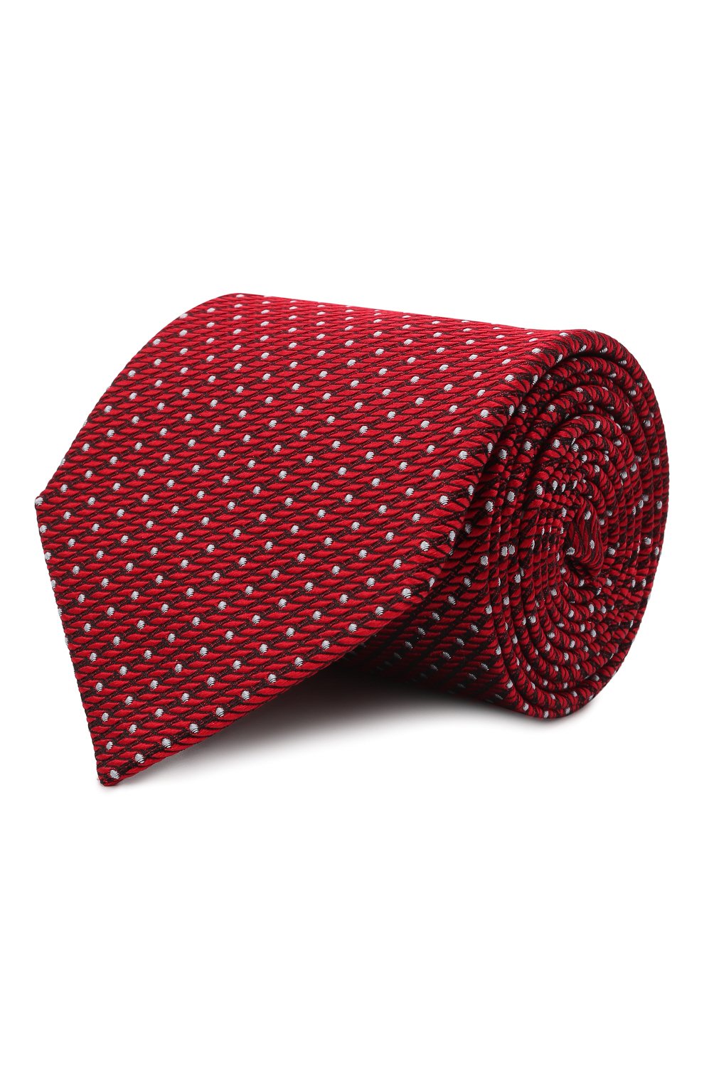Шелковый галстук LANVIN красного цвета по цене 13950 руб., арт. 3209/TIE, фото 1 Шелковый галстук LANVIN, арт. 3209/TIE, фото 1