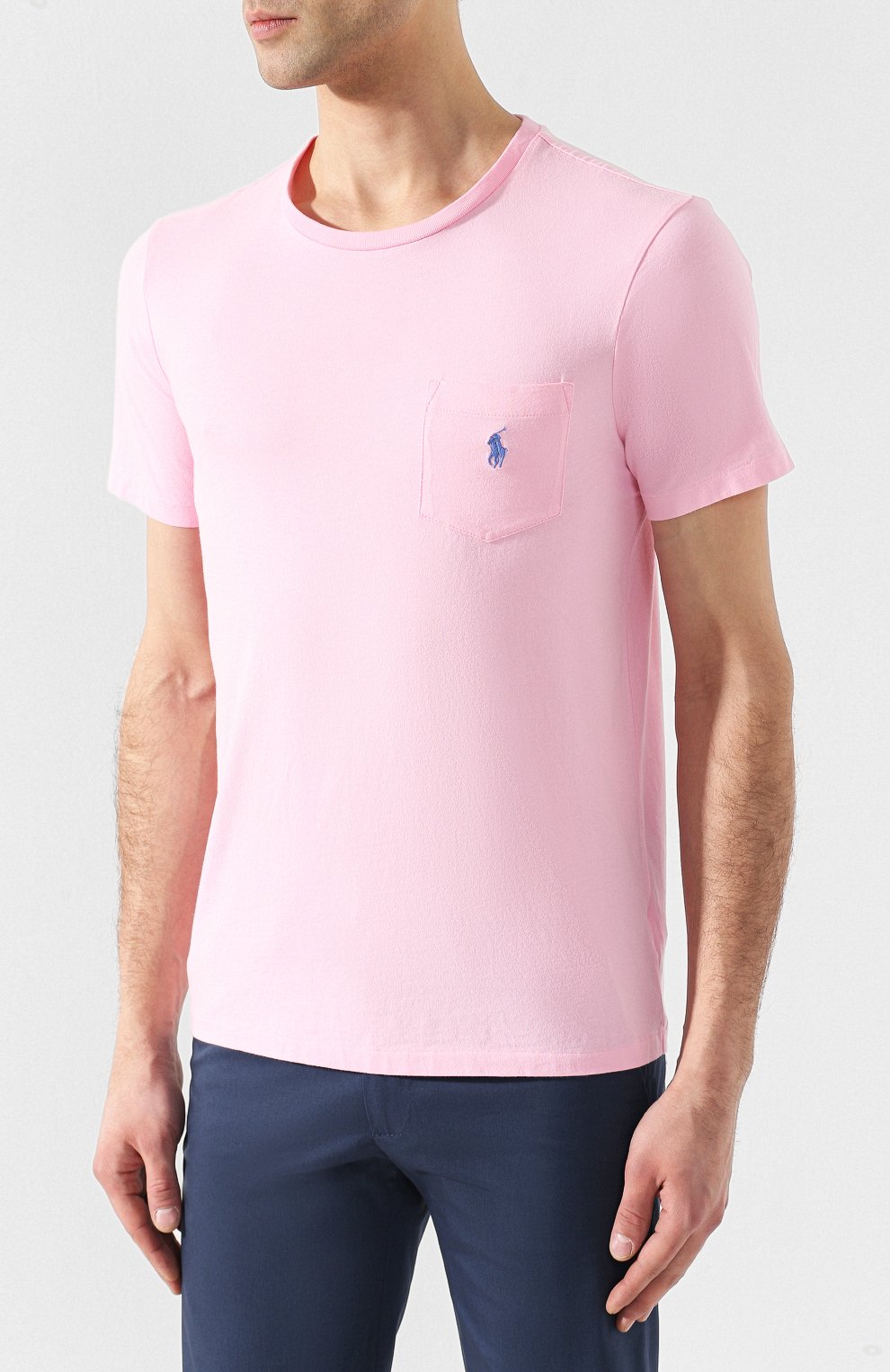 Хлопковая футболка  POLO RALPH LAUREN, арт. 710704249, фото 3