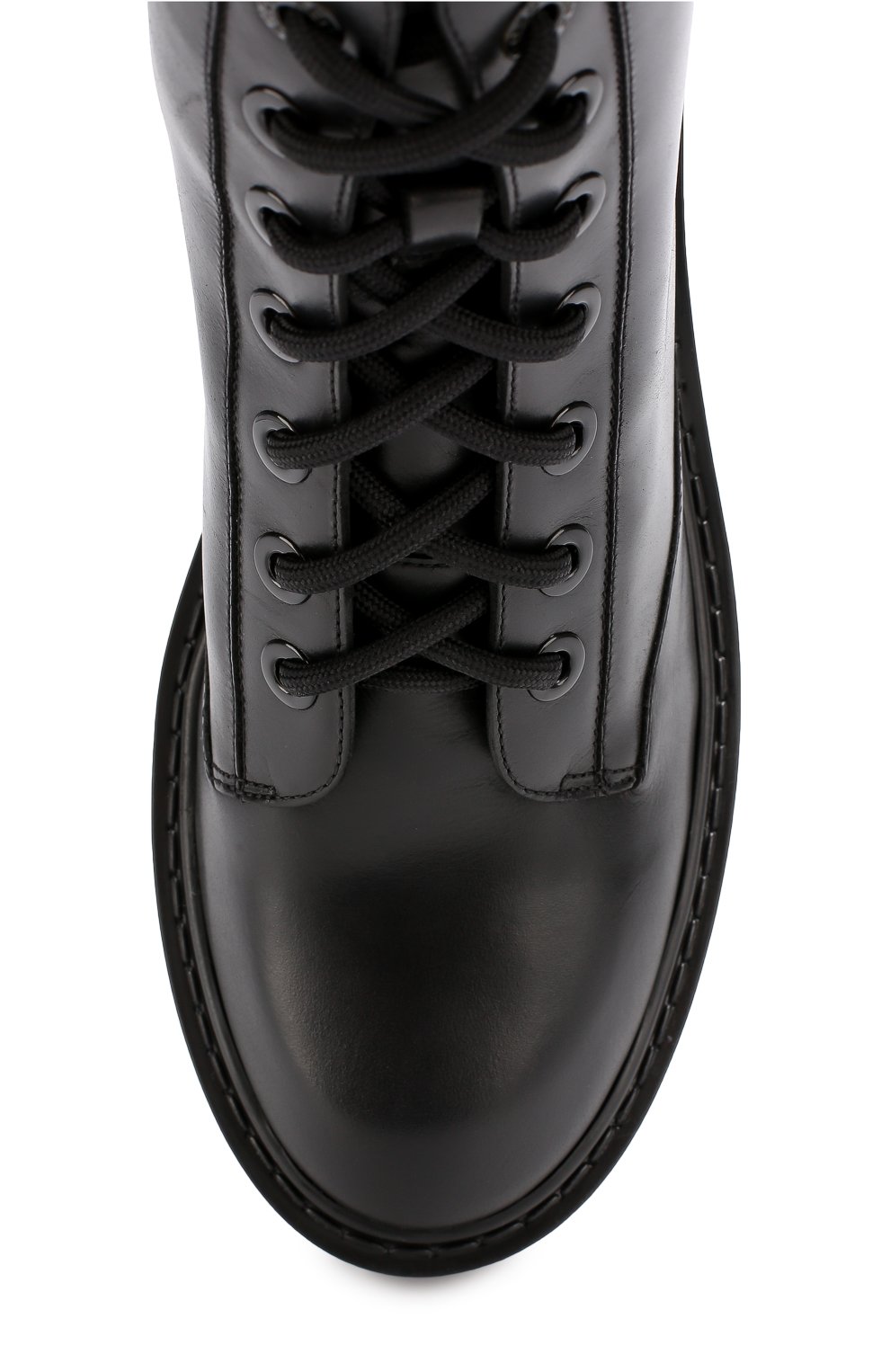 Кожаные ботинки на шнуровке KENZO, арт. F762BT341L62, фото 5