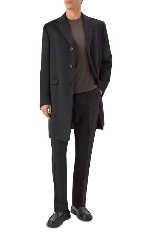 Шерстяной джемпер Canali T0917/MJ02338 Коричневый  T0917/MJ02338 Фото 2