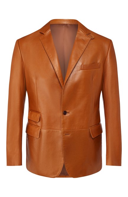 Мужской кожаный пиджак RALPH LAUREN, арт. 798764555