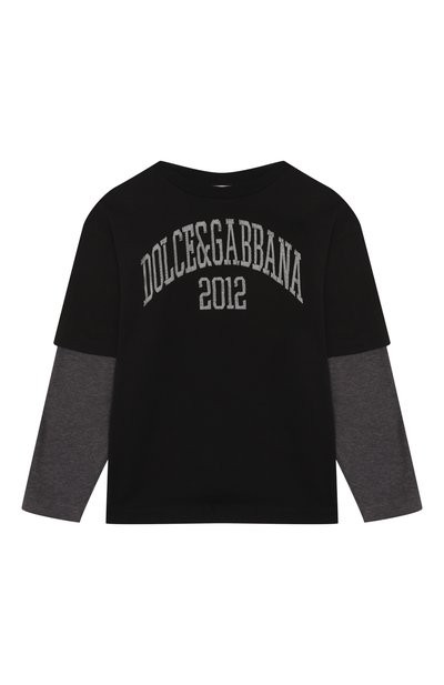 Хлопковый лонгслив DOLCE & GABBANA, арт. L4JTCY/G7PIN/2-6
