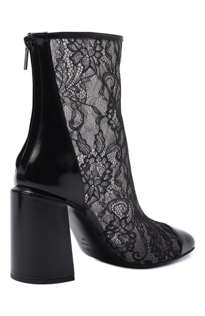 Комбинированные ботильоны JIMMY CHOO, арт. KISUCRYSTALAB45DYJ, фото 5