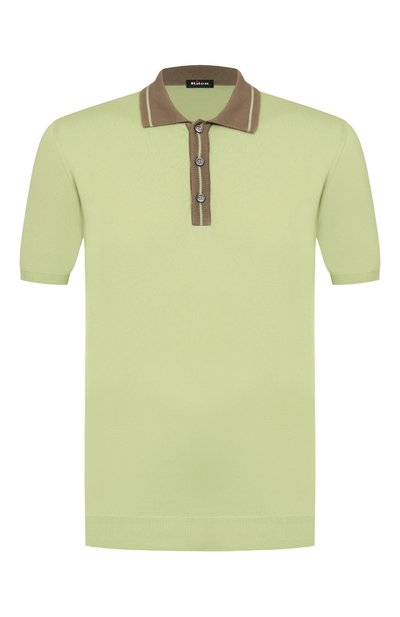 Мужская хлопковое поло KITON, арт. UMK0926