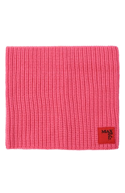 Шарф-снуд MAX&CO розового цвета по цене 5205 руб., арт. MX0244-MX048, фото 3 Шарф-снуд MAX&CO, арт. MX0244-MX048, фото 3