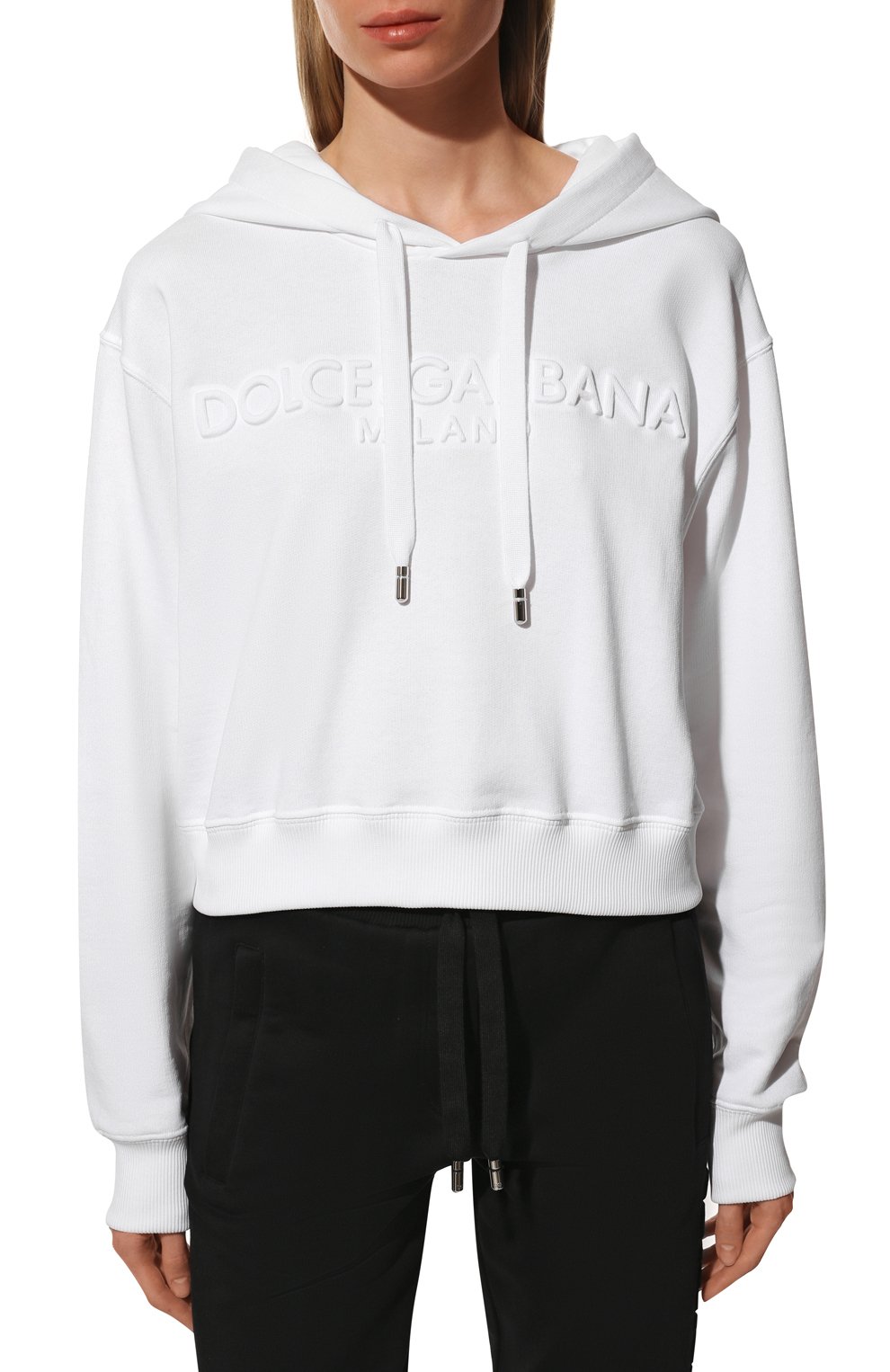 Хлопковое худи DOLCE & GABBANA, арт. F9000Z/G7EHL, фото 3