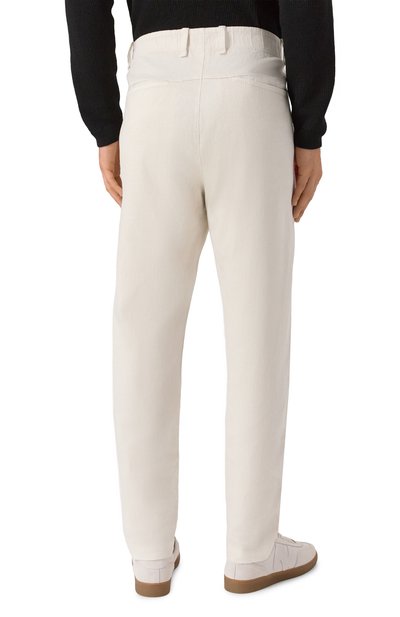 Брюки изо льна и хлопка TRANSIT, арт. CFUTRWF153, фото 4