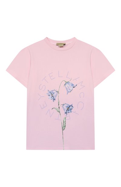 Хлопковая футболка STELLA MCCARTNEY, арт. TW8C21