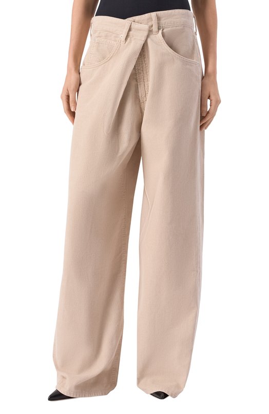 Вельветовые брюки Agolde A2791832 Кремовый  A2791832 Фото 3