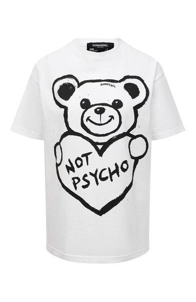 Женская хлопковая футболка DOMREBEL, арт. PSYCH0/B0X T-SHIRT/W