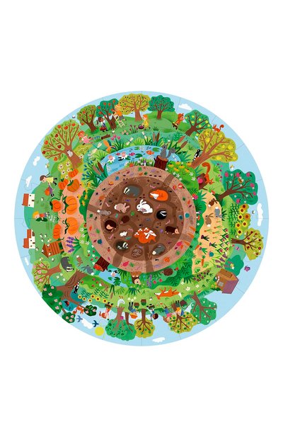 Круглый пазл биосфера APLI KIDS, арт. 19134