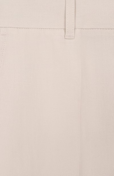 Льняные брюки DOLCE & GABBANA, арт. L44P73/FU4LH, фото 3