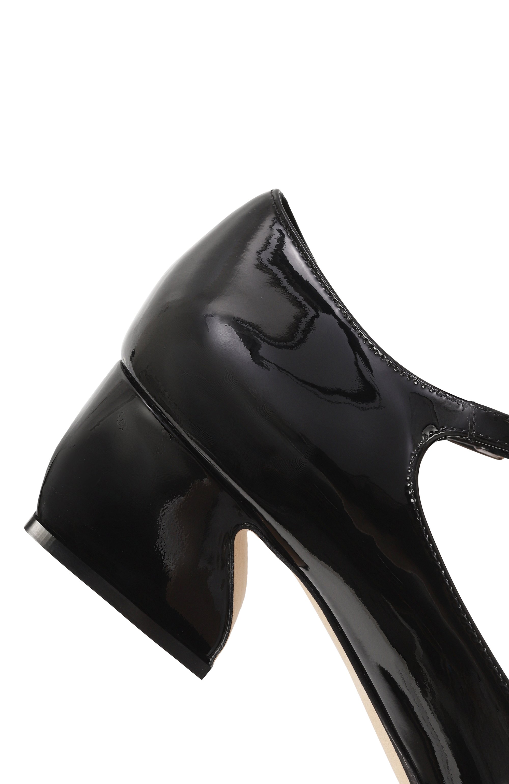 Лакированные туфли si rossi 45 SERGIO ROSSI черного цвета по цене 62900 руб., арт. B12090/MVIV01, фото 7 Лакированные туфли si rossi 45 SERGIO ROSSI, арт. B12090/MVIV01, фото 7