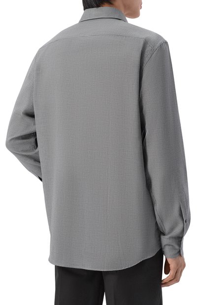 Рубашка из хлопка и кашемира ZEGNA, арт. SRF5/UEX45A8, фото 4