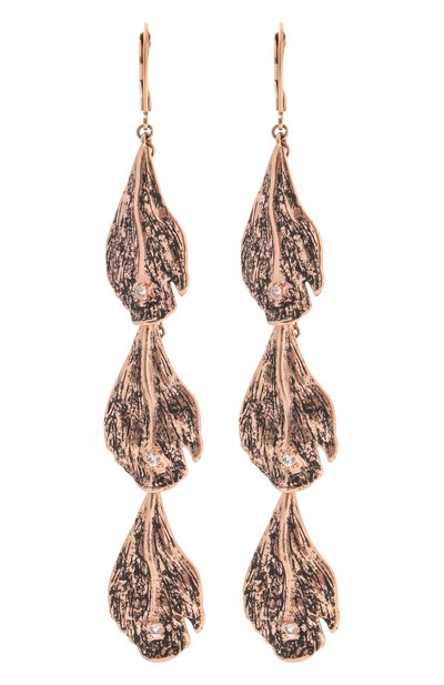 Серьги лепестки пиона MIDGARD PARIS, арт. 5781w, фото 1