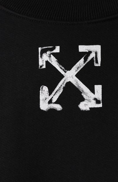 Хлопковый свитшот OFF-WHITE, арт. 0WBA026S20FLE0041001, фото 5