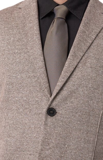 Пиджак изо льна и хлопка HARRIS WHARF LONDON, арт. C8P22PGH, фото 5