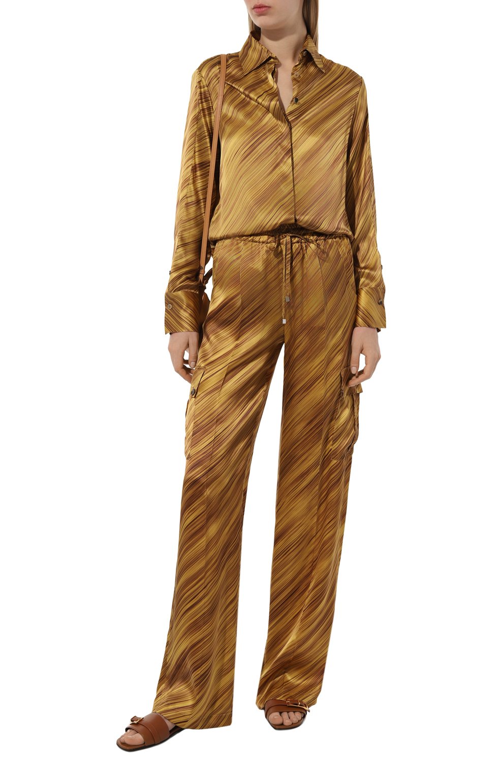 Шелковая блузка KITON, арт. D55442K0978C, фото 2