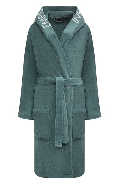 Хлопковый халат EMPORIO ARMANI, арт. 164694/3F291, фото 1