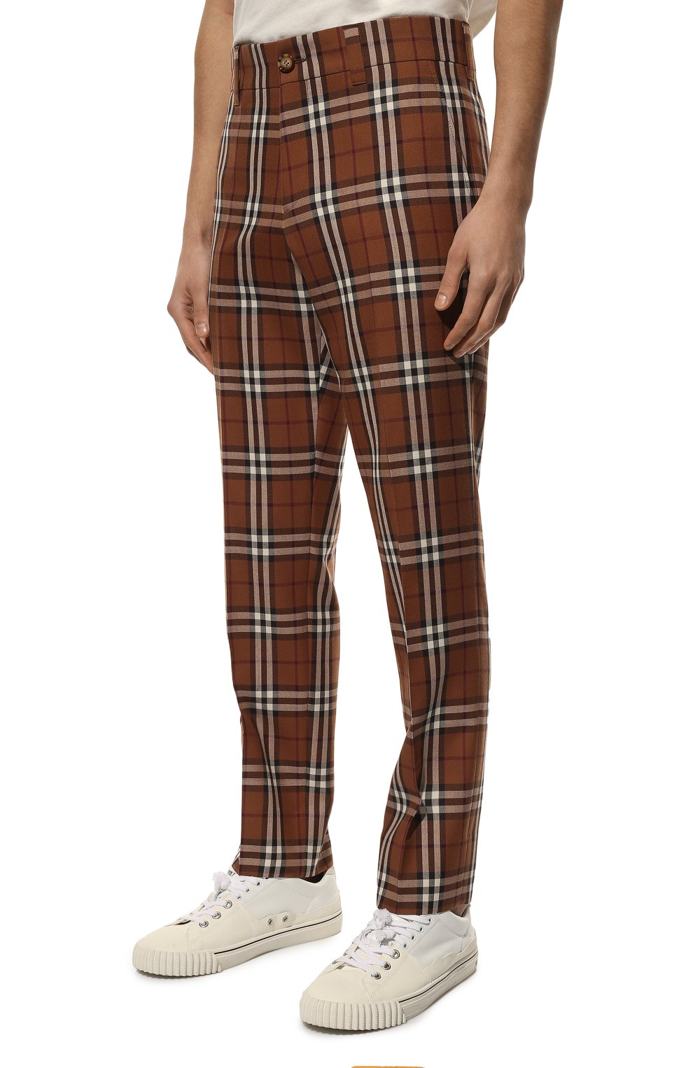 Шерстяные брюки BURBERRY, арт. 8048208, фото 3