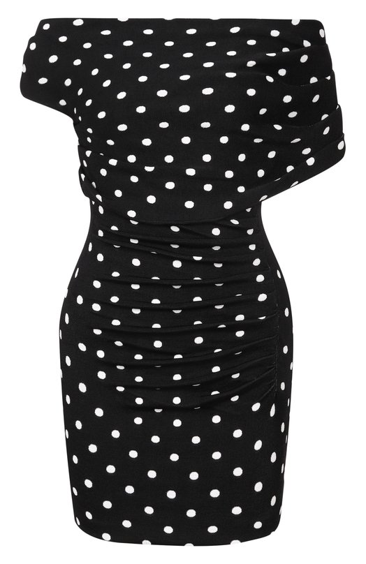 Платье из вискозы self-portrait RS26108SAB Чёрный RS26108SAB